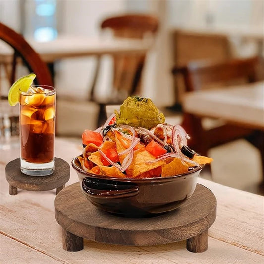 Set of 3 Wooden Display Risers