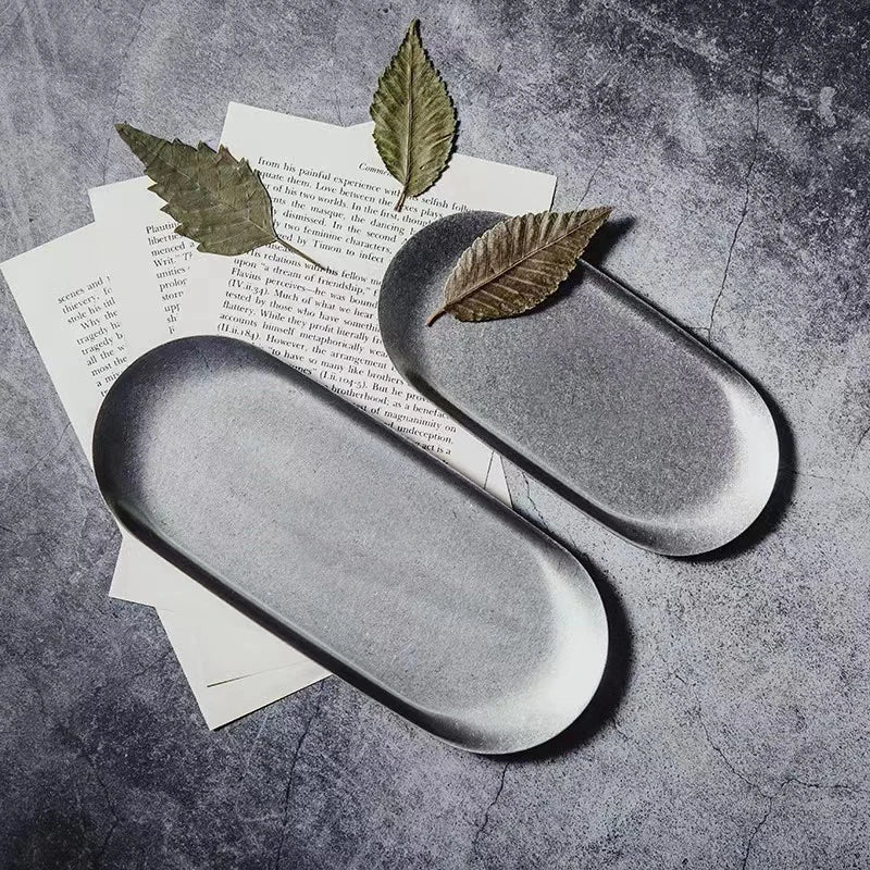 Stainless Steel Decorative Storage Tray