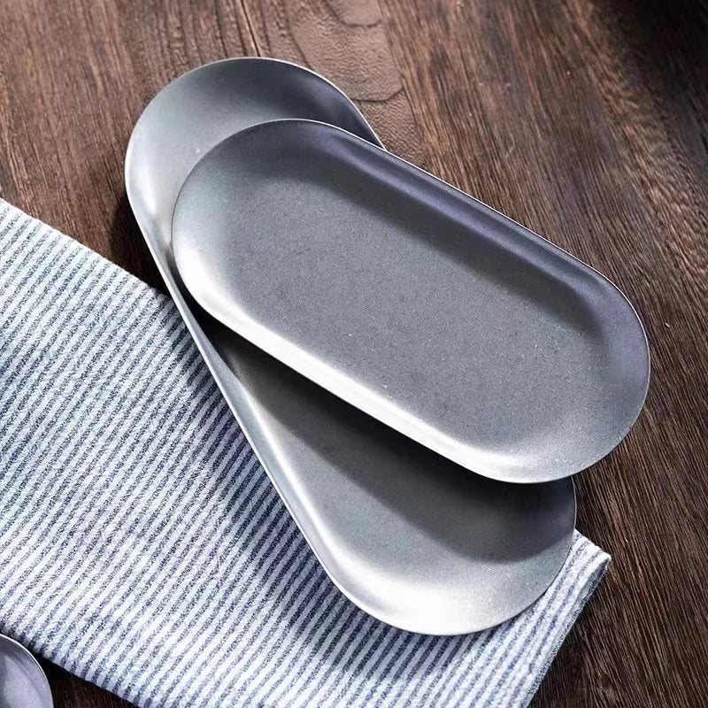 Stainless Steel Decorative Storage Tray