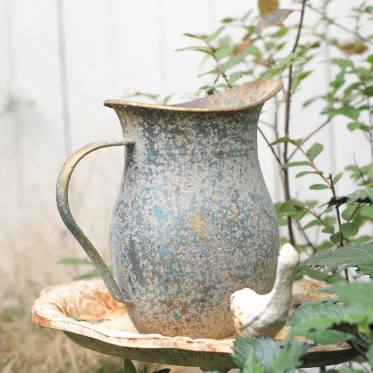 Rustic Shabby Chic Jug Style Vase