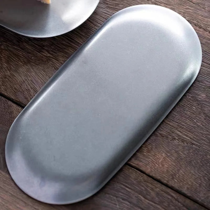 Stainless Steel Decorative Storage Tray