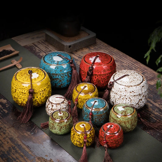 Chaka Ceramic Canister Containers