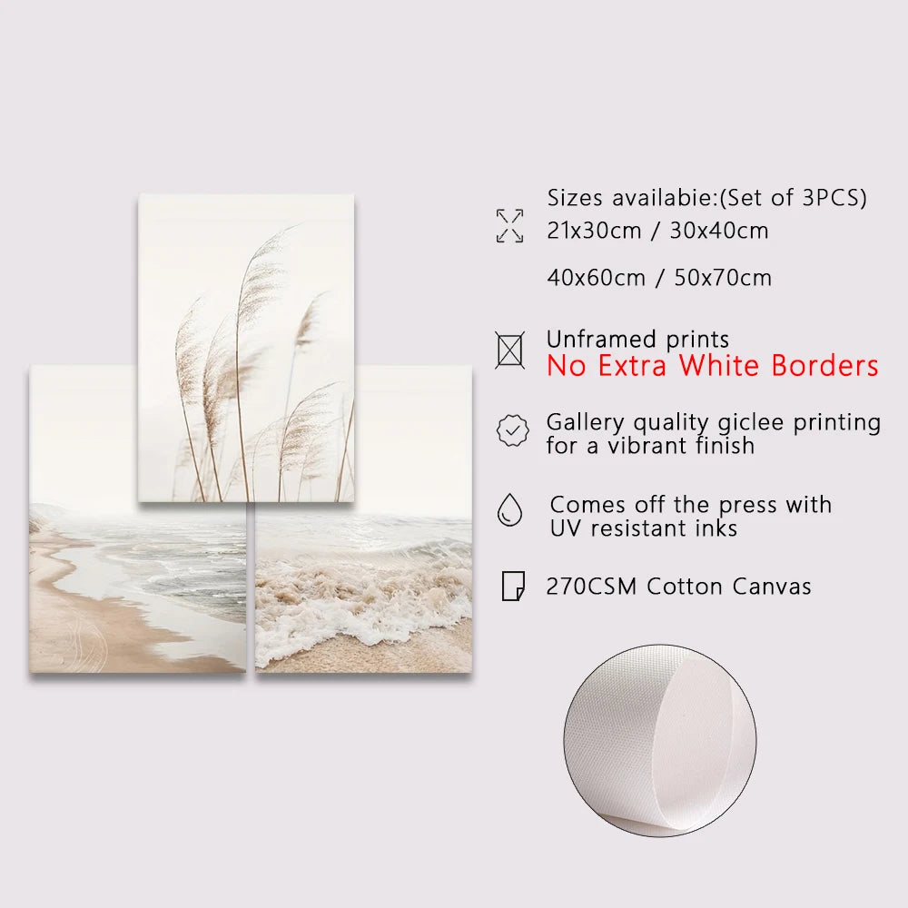Seaside Landscape Wall Art Prints