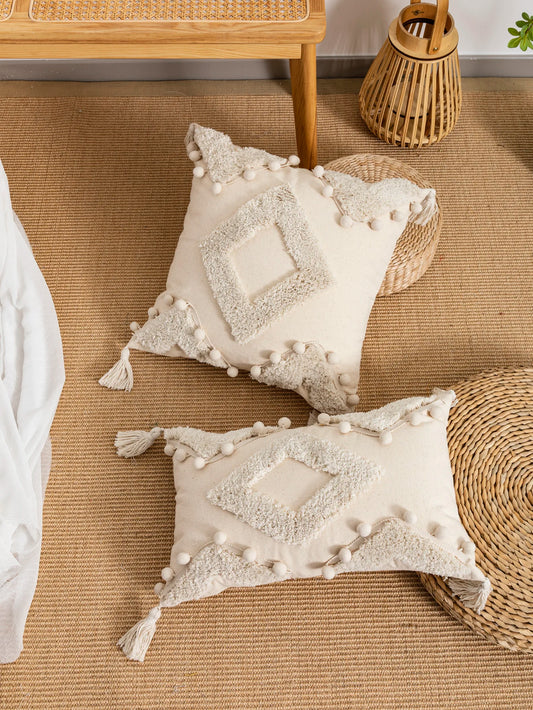 Boho Diamond Cushion Cover