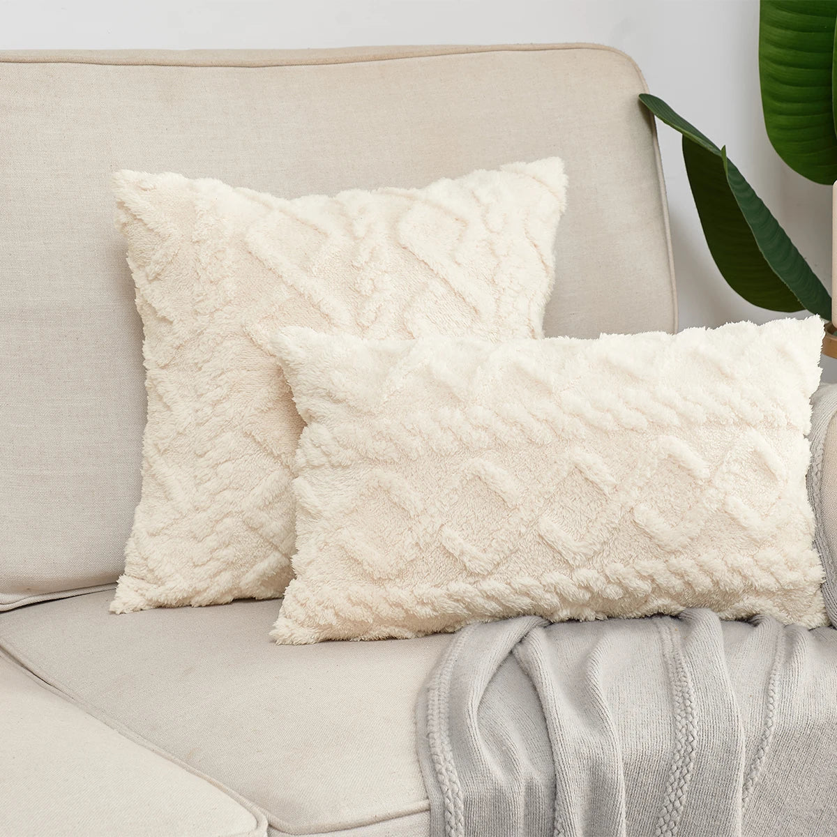 Retro Geo Cushion Covers