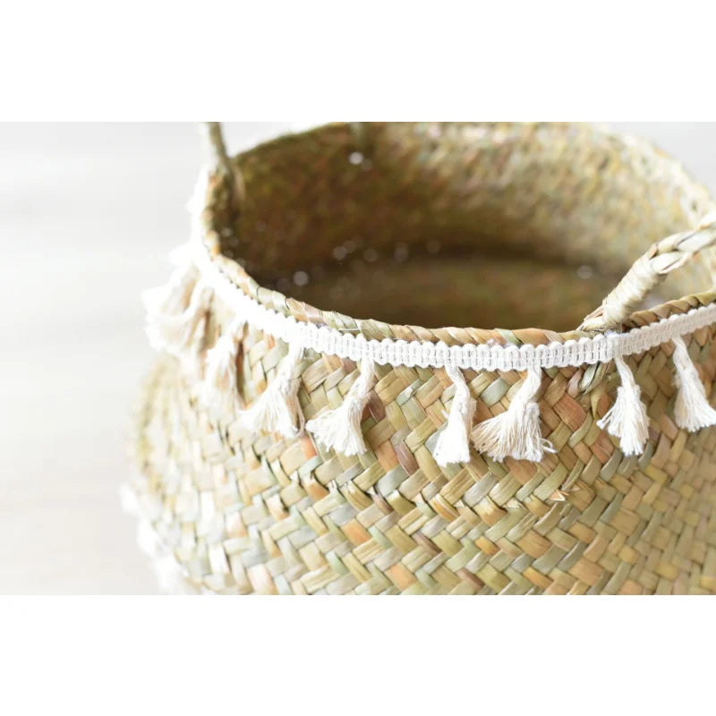 Handmade Bamboo Wicker Storage Baskets