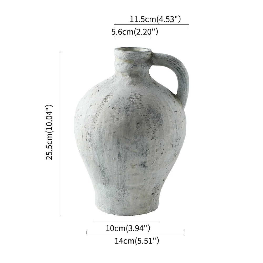 Stoneware Roman Style Vase