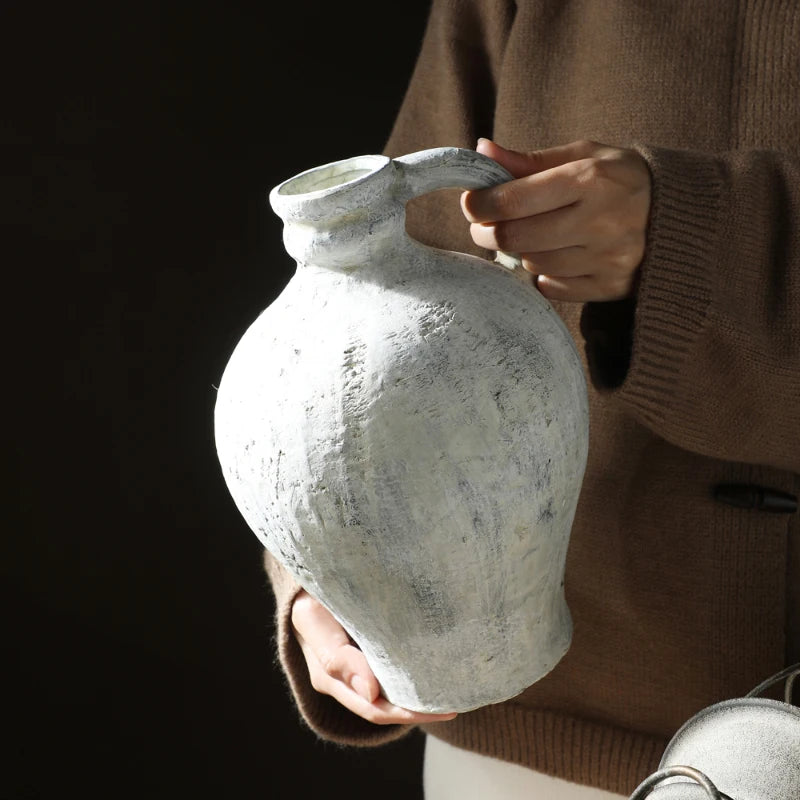 Stoneware Roman Style Vase