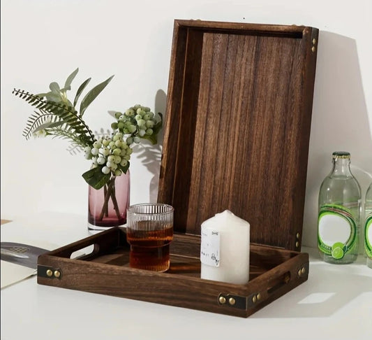 Wooden Rectangular Serving Trays