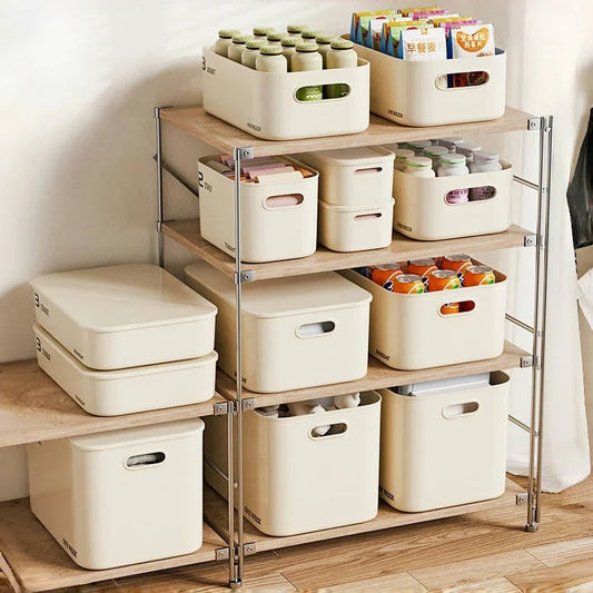 Stackable Storage Boxes with Lids