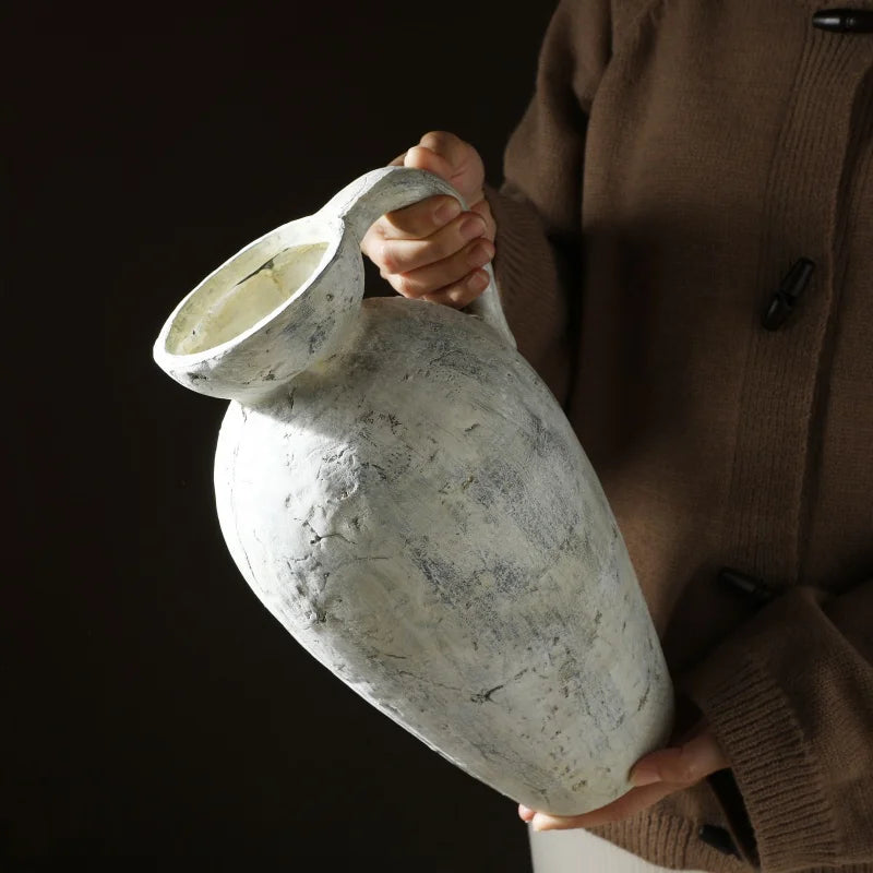 Stoneware Roman Style Vase