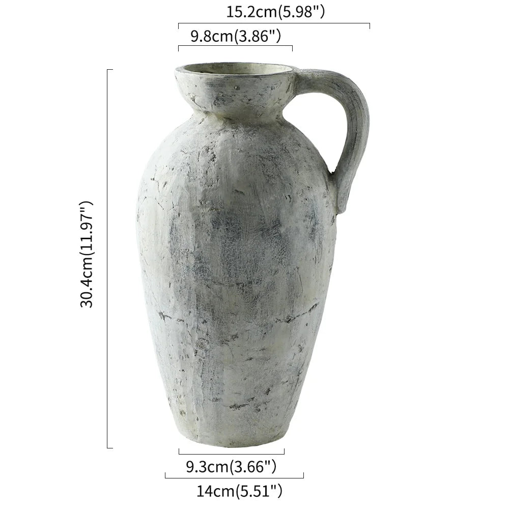 Stoneware Roman Style Vase