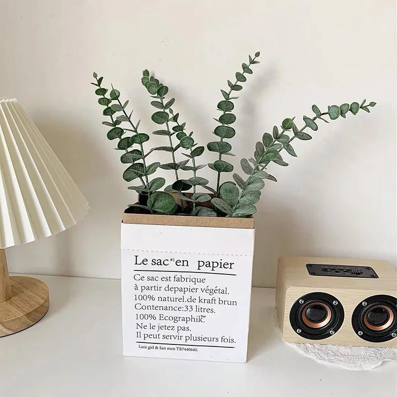 20 Stem Artificial Eucalyptus Flowers