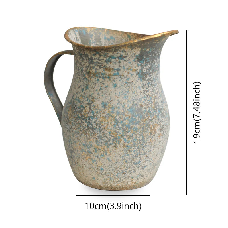 Rustic Shabby Chic Jug Style Vase