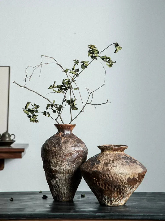 Ceramic Vintage Style Rustic Vases
