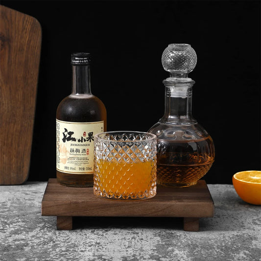 Solid Wood Pedestal Tray