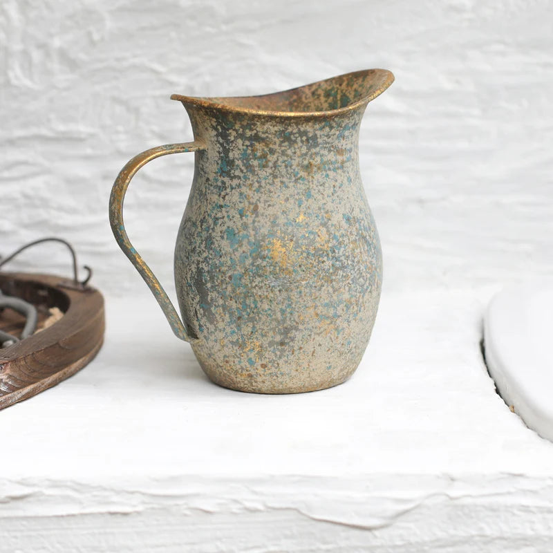 Rustic Shabby Chic Jug Style Vase