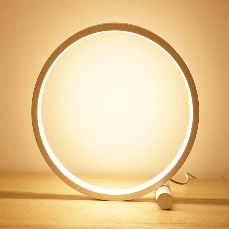 25CM LED Circular Table Lamp