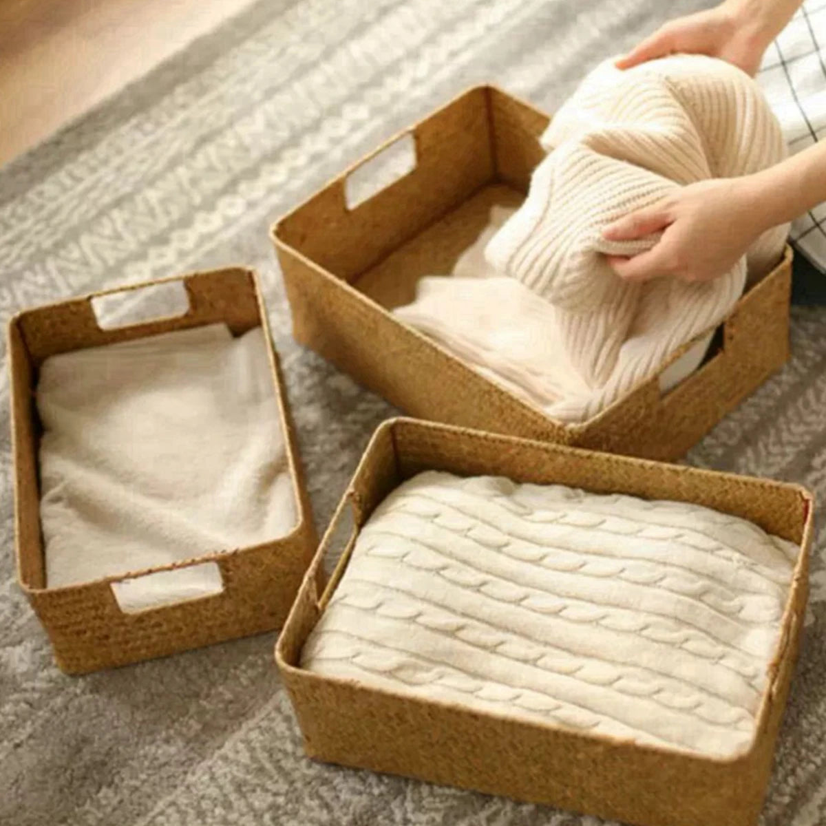 Woven Seagrass Baskets