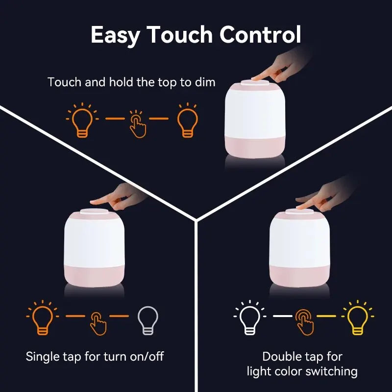 LED Touch Night Lamp