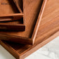 Wooden Rectangular Storage Trays