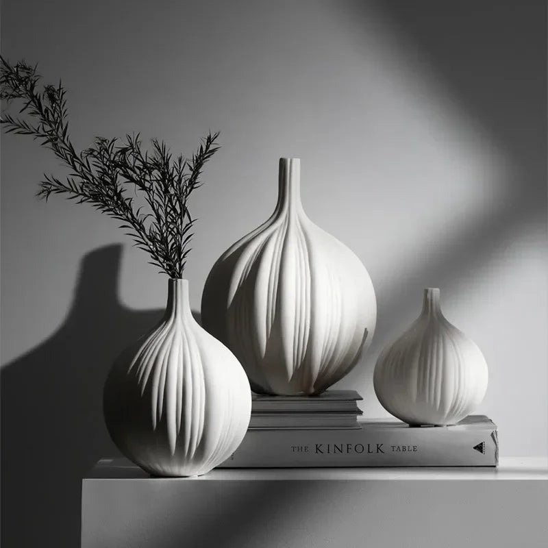 Minimalist Style Cermic Vases