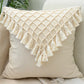 Boho Skandi Tassel Cushion Cover