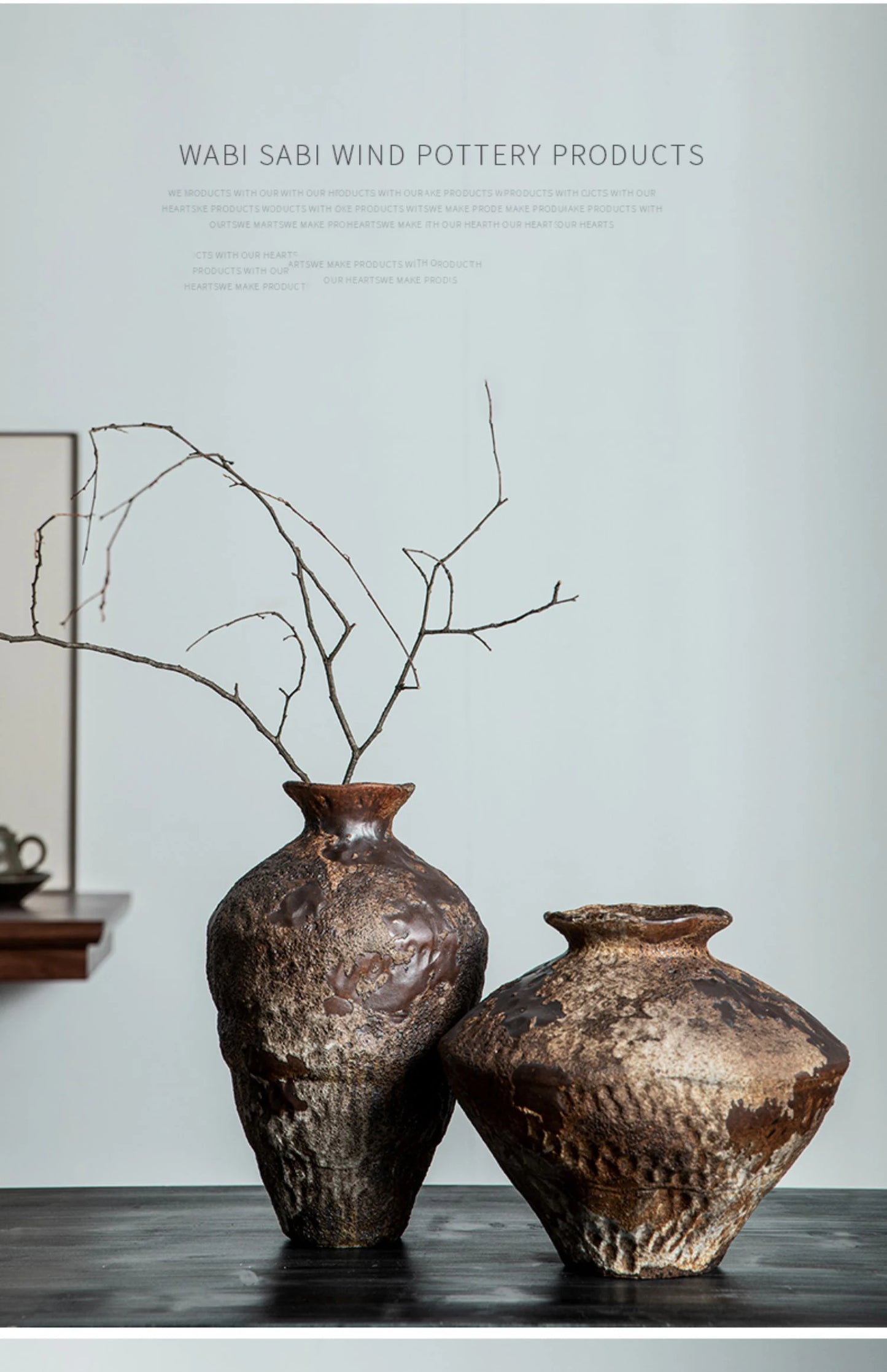 Ceramic Vintage Style Rustic Vases