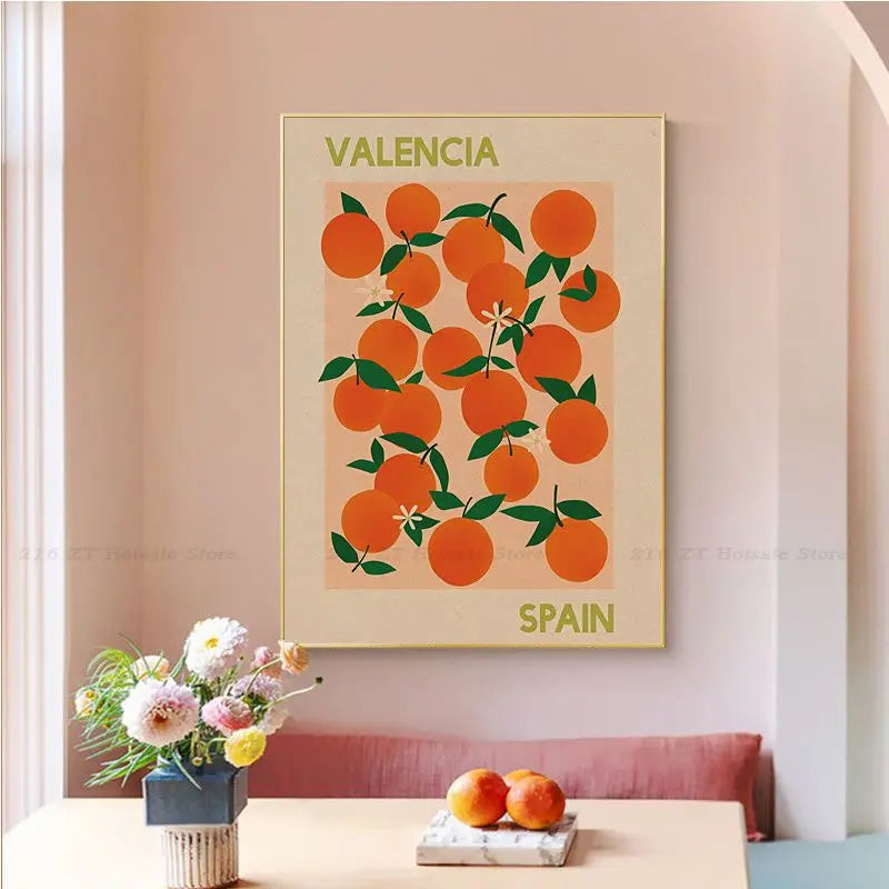 Fruit Market Wall Art Prints